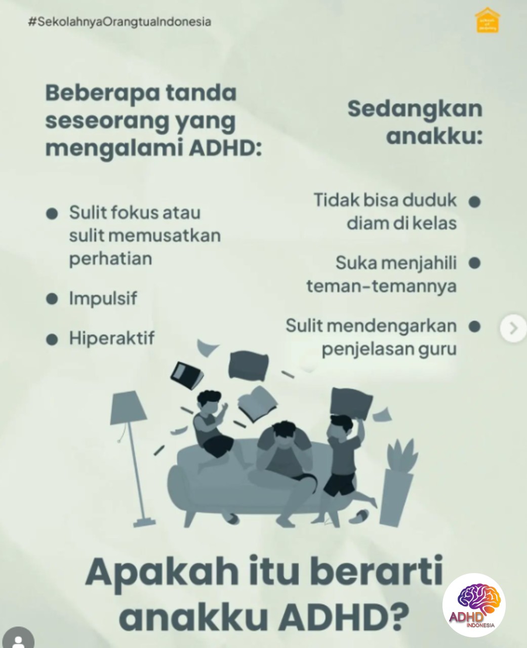 Ciri dan Gejala ADHD pada Anak Usia Dini di Kabupaten Kediri